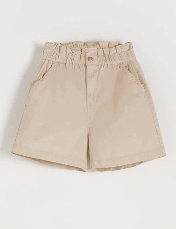 Pantaloni Scurti Reserved, crem, 34