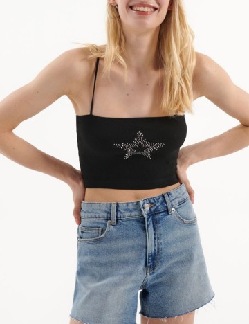 
						Top House Brand, negru, L