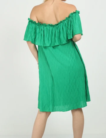 Rochie scurta Vila, verde, S Verde