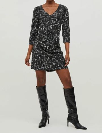 Rochie Scurta Vila, negru, S