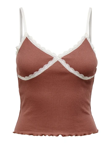 Top Neon&Nylon, maro, L