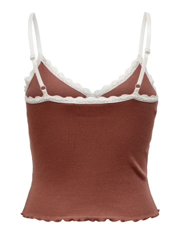 Top Neon&Nylon, maro, L