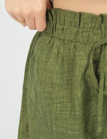 Compleu SHEIN, alb/verde, M