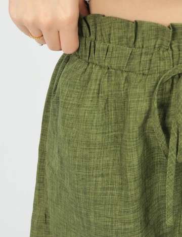 Compleu SHEIN, alb/verde, M