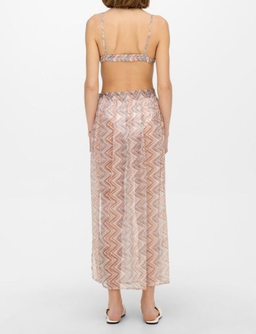 Fusta de plaja Only, bej, M/L