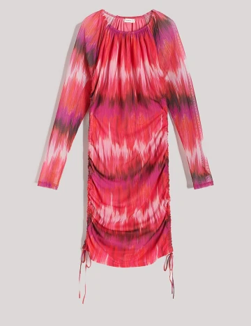 Rochie scurta Reserved, roz, M