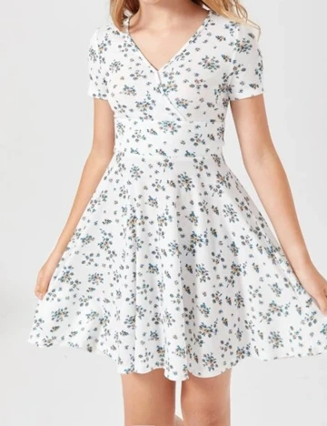 Rochie Shein Kids, alb, 12-13 ANI Alb