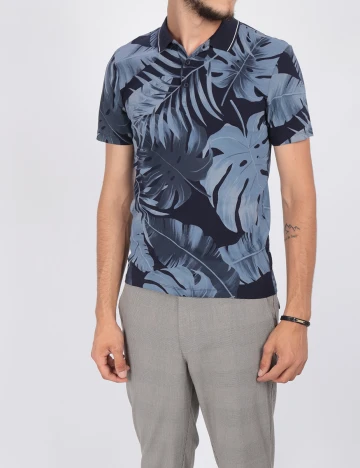 Tricou Reserved, albastru, S