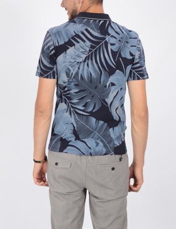 Tricou Reserved, albastru, S