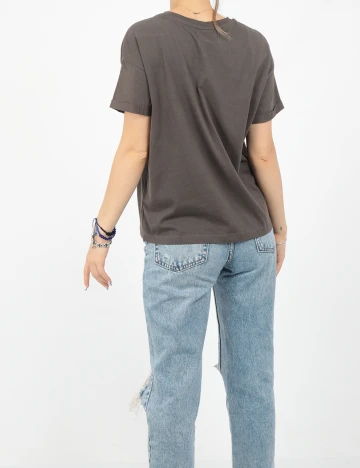 Tricou Reserved, gri, M