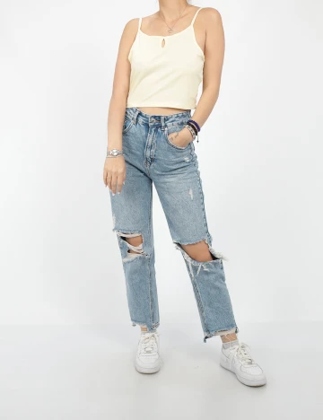Top CROPP, galben, L
