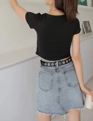 Top Dazy, negru, M
