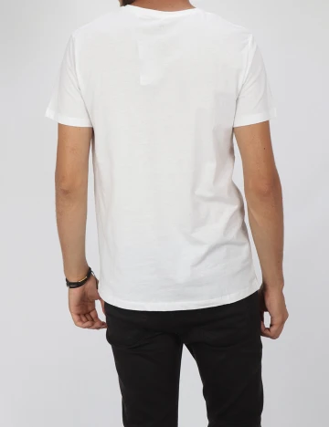Tricou House Brand, alb, M Alb