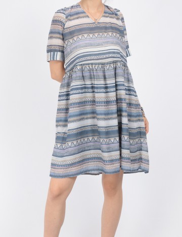 Rochie scurta Only, albastru, S