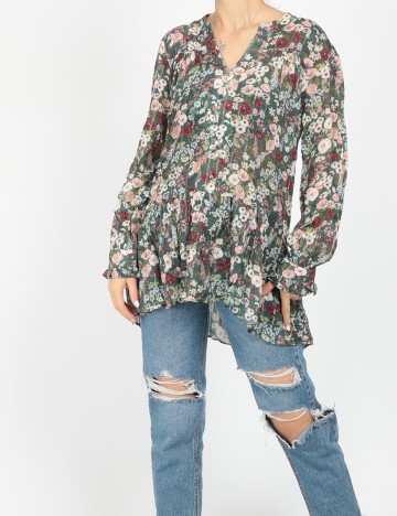 Bluza Reserved, floral, S