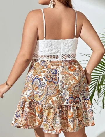 Rochie scurta SHEIN CURVE, mix culori, 0 XL Mix culori