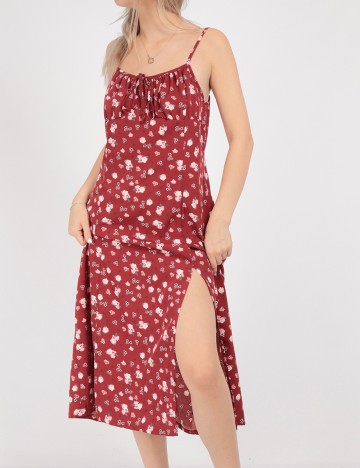 Rochie medie SHEIN, visiniu, L