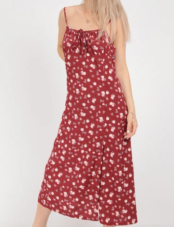 Rochie medie SHEIN, visiniu, L