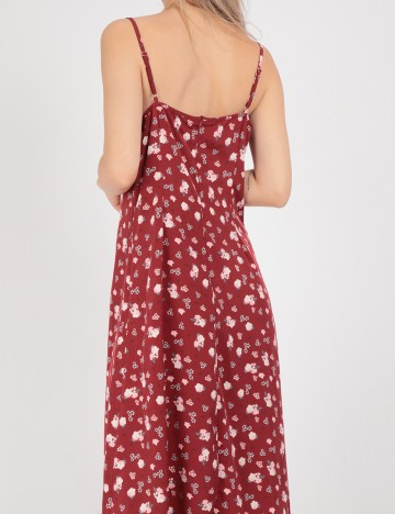 Rochie medie SHEIN, visiniu, L