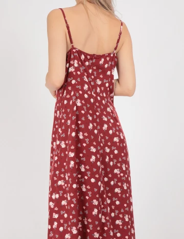 Rochie medie SHEIN, visiniu, L