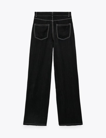 Blugi Stradivarius, negru, 36