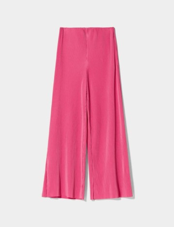 Pantaloni Bershka, roz, XS