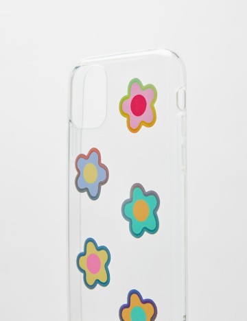 Husa iPhone Bershka, alb, ONE SIZE