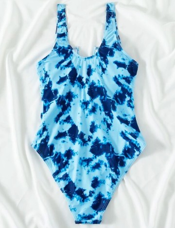 Costum de baie SHEIN, albastru, M