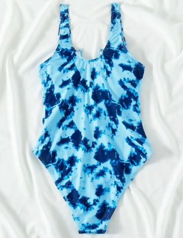 Costum de baie SHEIN, albastru, M