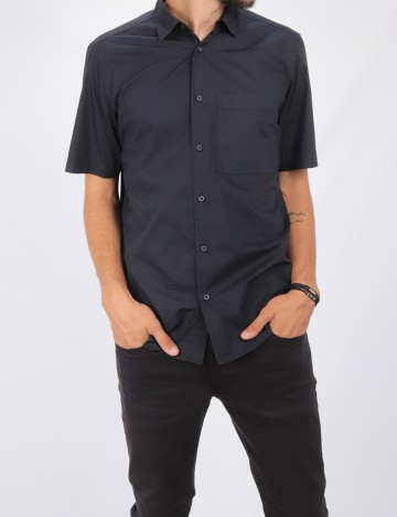 Camasa Reserved, negru, S