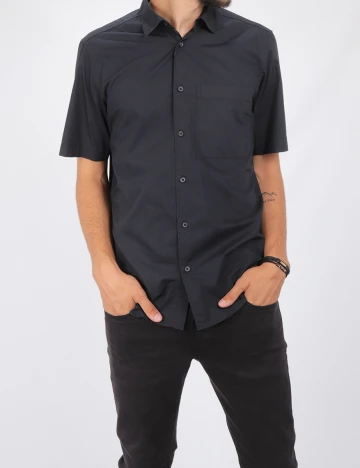 Camasa Reserved, negru, S