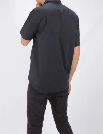 Camasa Reserved, negru, S