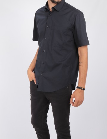 Camasa Reserved, negru, S