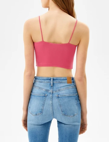 Top Bershka, roz, S Roz
