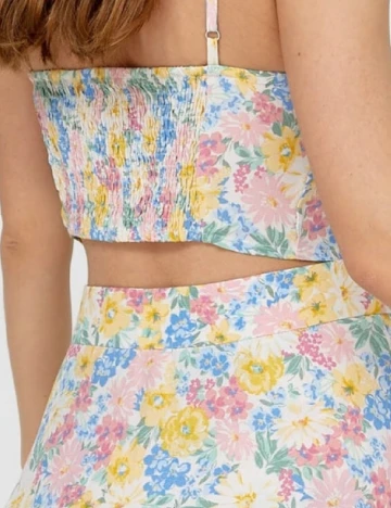Top Stradivarius, floral, M