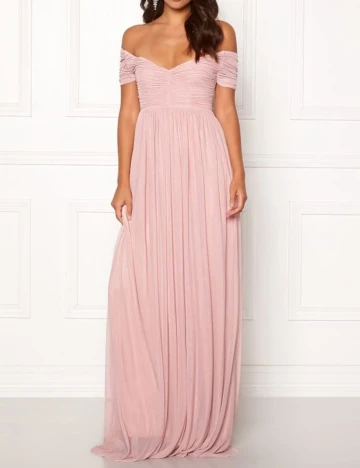 Rochie lunga Moments New York, roz, 36 Roz
