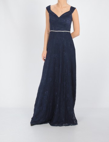Rochie Lunga Moments New York, bleumarin, 36