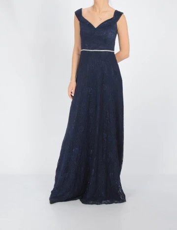 Rochie Lunga Moments New York, bleumarin, 36