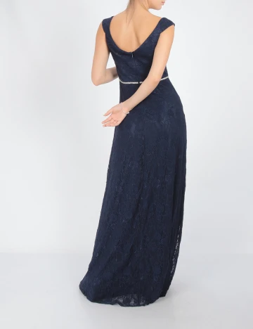 Rochie Lunga Moments New York, bleumarin, 36