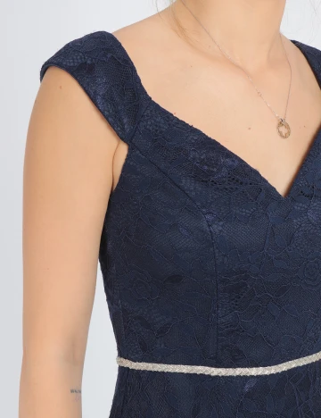 Rochie Lunga Moments New York, bleumarin, 36