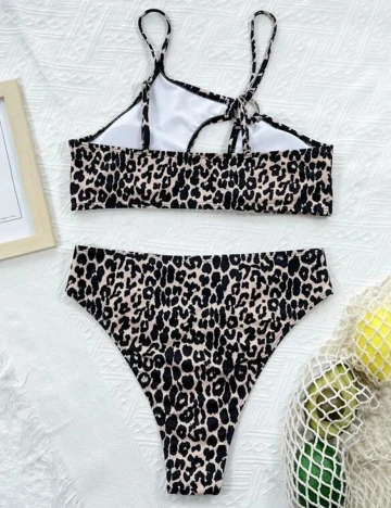 Costum de baie SHEIN, animal print, S