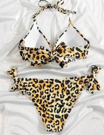 Costum de baie SHEIN, animal print, XL