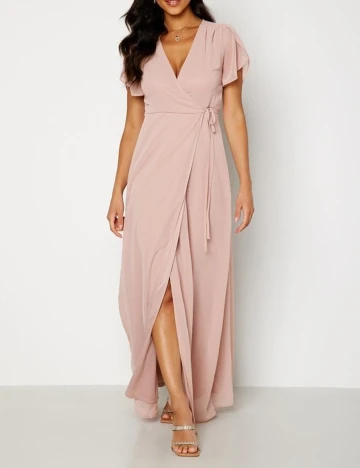 Rochie Lunga BUBBLEROOM, nude, 3XL
