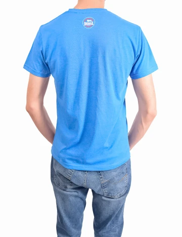 Tricou Lonsdale, albastru, M