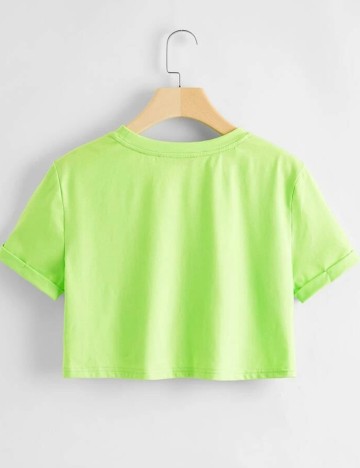 Top SHEIN, verde, M