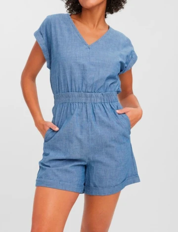 Salopeta Vero Moda, albastru, XL
