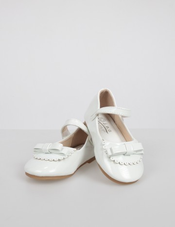 Pantofi Shein Kids, ecru, 25