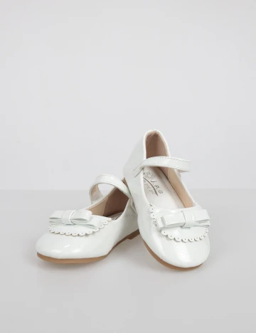 Pantofi Shein Kids, ecru, 25