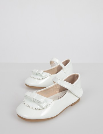 Pantofi Shein Kids, ecru, 25