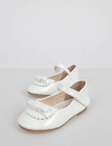 Pantofi Shein Kids, ecru, 25